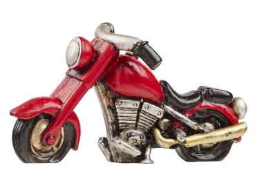Dekofigur / Tortenfigur - Motorrad - ca. 8 cm